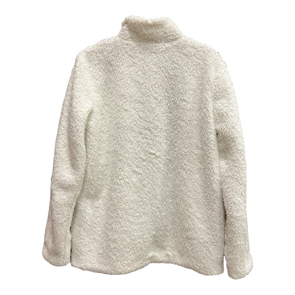 Patagonia Women's Los Gatos Fleece White Logo Jacket SZ L - Picture 8 of 16